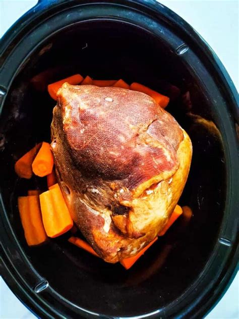 Slow Cooker Ham Dinner | Smells Like Delish