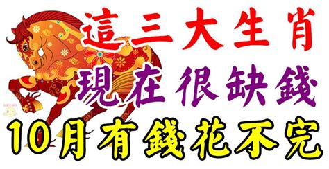 這三大生肖現在很缺錢，10月有錢花不完！這次終於輪到我了！ Peekme