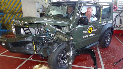 Crash Test Video Euro Ncap Gives The Suzuki Jimny A Star Rating