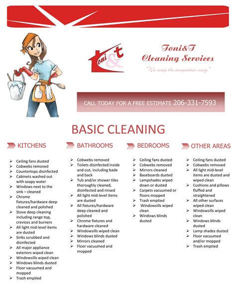 Flyer For A Cleaning Services Company On Behance