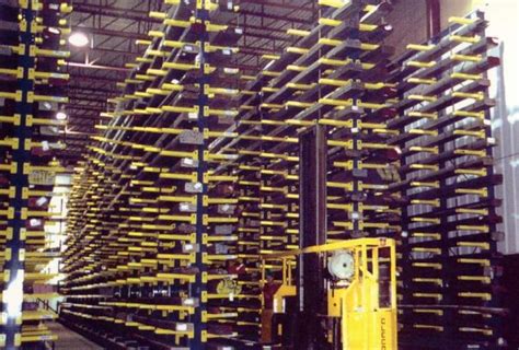 Single Sided Cantilever Racking Project Toronto Space Aid Manufacturing