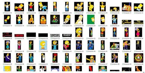 The Simpsons Svg Bundle The Simpsons Cut Files The Etsy Canada