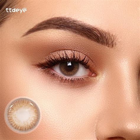 Order Ttdeye Iris Brown Colored Contact Lenses Online