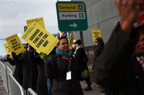 Flight Attendants Join Hands To Picket Outside 30 Airports For Better