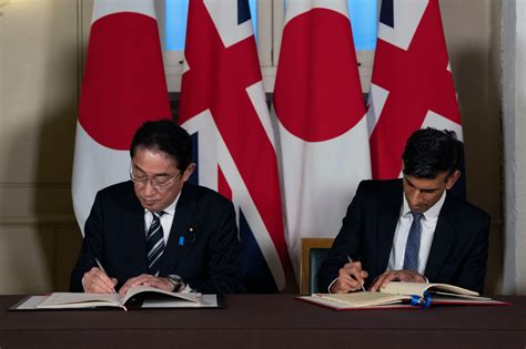 Uk Japan Sign Defense Deal Amid Rising Concern About China The Asahi