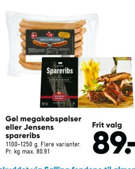 Jensens Spareribs Bilka Juni 2023 Alle Tilbudsavis