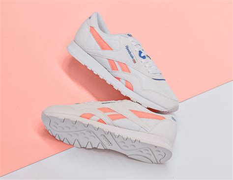 Reebok Classic Nylon Digital Pink Sneaker Bar Detroit