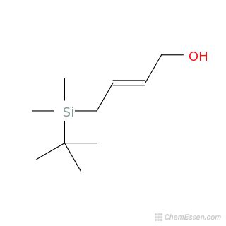 4 Tert Butyldimethylsilyl 2 Butene 1 Ol Structure C10H22OSi Over