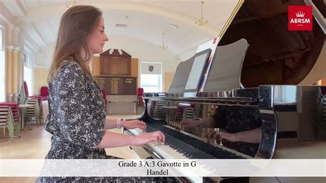 Grade 3 A 3 Gavotte In G Handel ABRSM 2021 2022 YouTube