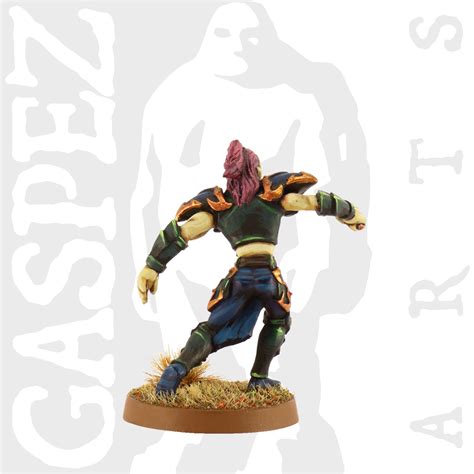 Dark Elf Blitzer 2 Gaspez Arts Fantasy Football Miniatures