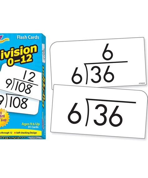 Division 0-12 Flashcards - Inspiring Young Minds to Learn