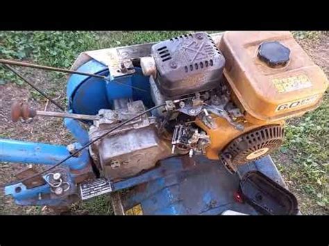 Мотоблок Нева МБ 2, не тянет, стреляет в глушитель. - YouTube