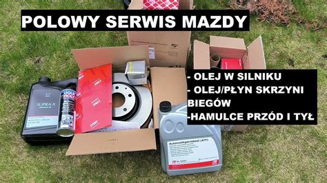 Wymiana oleju w automatycznej skrzyni biegów i silniku Mazda polowy