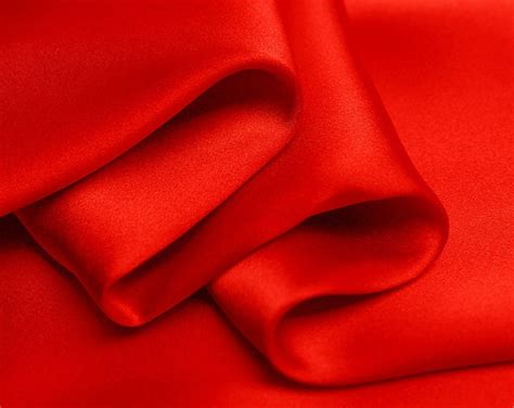 Pure Silk Deep Rose Red Charmeuse Fabric 100 Pure Cotton Etsy