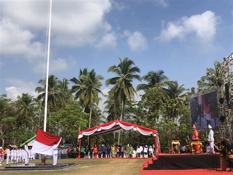 Upacara HUT RI Ke 78 Di Taipa Sukses Digelar Bupati Konut Terus