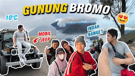 PERTAMA KALI TRAVEL KE GUNUNG BROMO NAIK MOBIL JEEP PERSONA BANGET