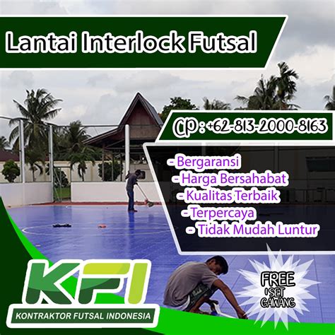 Limited Offer Cashback Hingga Ahlinya Lantai Futsal