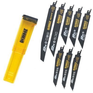 DEWALT Coffret 8 Lames Scies Sabres DT2443L Long Life Outil Maxi Pro