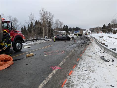 Une femme de 44 ans perd la vie dans un accident à East Broughton