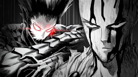 Saitama Vs Garou Wallpapers Wallpaper Cave