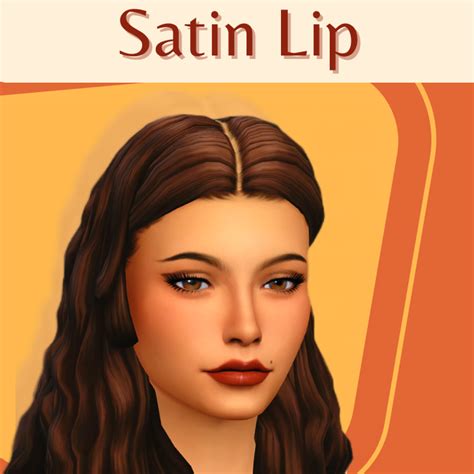 Install Satin Lip The Sims 4 Mods CurseForge