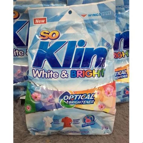 SOKLIN POWDER DETERGENT SOFT 215GR VARIAN WHITE BRIGHT Lazada Indonesia