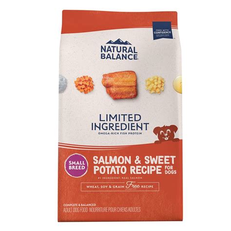 Natural Balance Lid Adult Grain Free Salmon Sweet Potato Small Bites