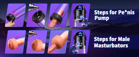 Amazon Penis Pump Male Sex Toy Male Masturbator With Realistic Pocket Pussy LED Display