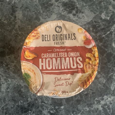 Deli Originals Caramelised Onion Hommus Reviews Abillion