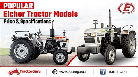 Popular Eicher Tractors In India Price Specifications