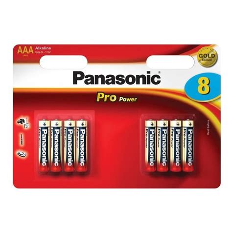 PANASONIC PRO POWER Batérie AAA LR03 1 5V 8ks AAPA002 AGEM