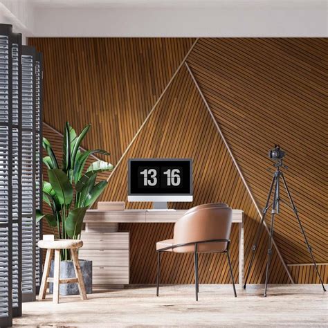 Houten Planken Behang Topkwaliteit En Uniek Design Trendingwall