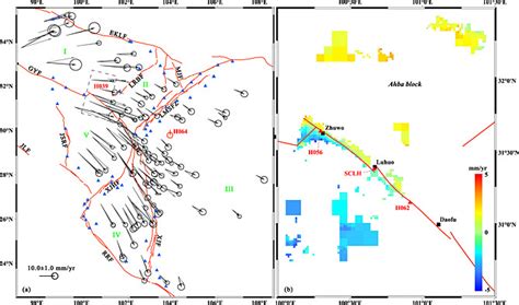 Interseismic Gps Velocities Relative To The Stable Eurasian Plate And