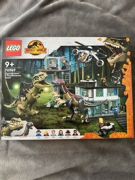 Lego 76949 Jurassic World Dominion Giganotosaurus Therizinosaurus