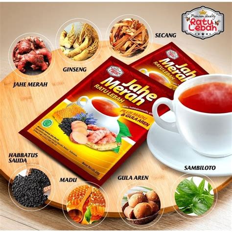 Jual Jahe Merah Ratu Lebah Per Sachet Di Lapak Hg Medical Bukalapak