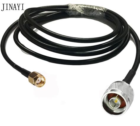 Rg Rp Sma Male To N Male Connector Rf Coaxial Coax Cable Ohm