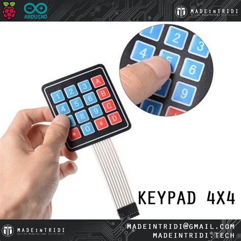 Jual Matrix Array Key Membrane Membran Switch Keypad X Shopee