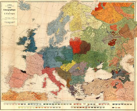 map of europe 1917