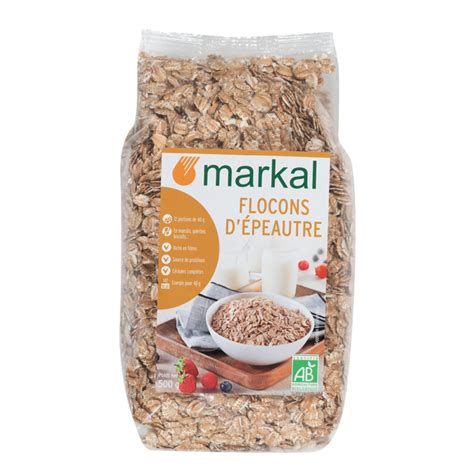 Flocons d Épeautre Bio 6X500g Vrac BIO Markal