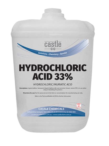 Hydrochloric Acid Castle Chemicals