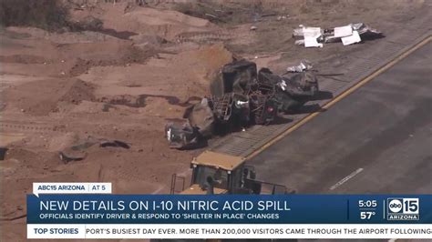 New Details On I 10 Nitric Acid Spill