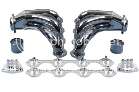 Small Block Ford 289 302 351w Tight Fit Ceramic Coated Hugger Headers