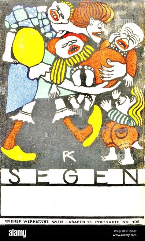 Rudolf Kalvach Obra De Arte Titulada Bendici N Wiener Werkst Tte