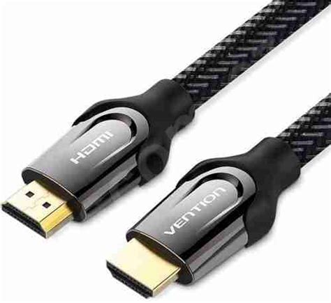 Vention Nylon Braided Hdmi Cable 5m Black Metal Type Ven Vaa B05 B500 Almiria Kenya