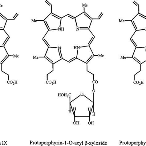 UV-visible absorption spectra (a) Protoporphyrin IX standard and (b)... | Download Scientific ...