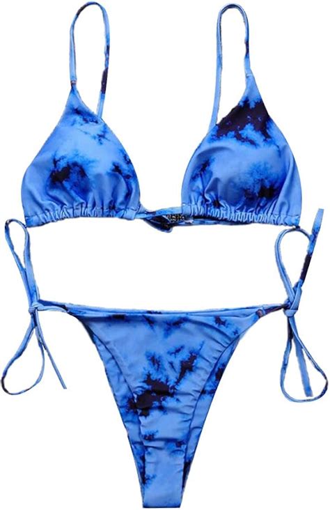 Fahou Brazilian Micro Bikini Set Sexy Triangle Swimwear Type Tint Type