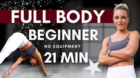 Min Full Body Beginner No Equipment Advent Youtube