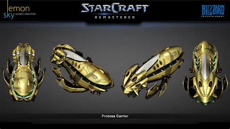 StartCraft Remastered Protoss rework — polycount