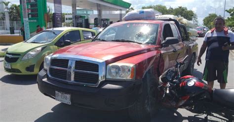 Accidente Vial En Calles De Chetumal Deja Dos Lesionados