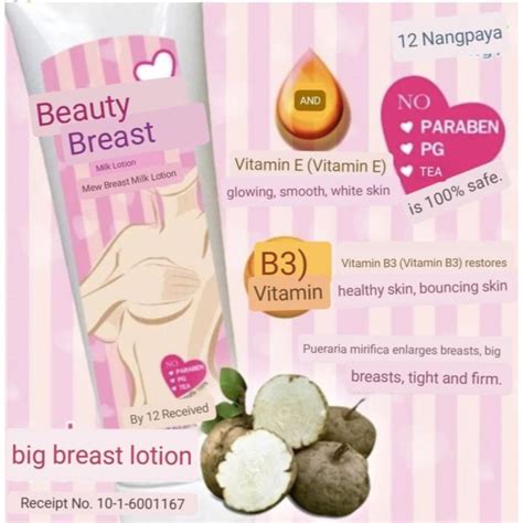 Jual Nangpaya Beauty Breast Milk Lotion Pembesar Payudara